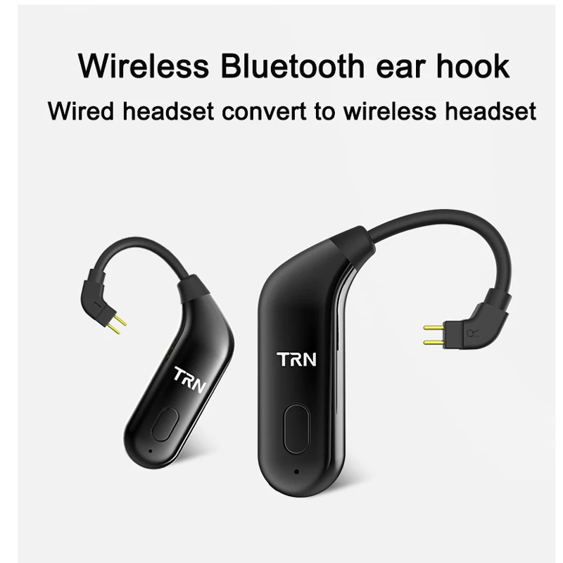 TRN BT20 беспроводной bluetooth 5 0 ушной крючок HIFI наушники 2PIN/MMCX разъем использовать для