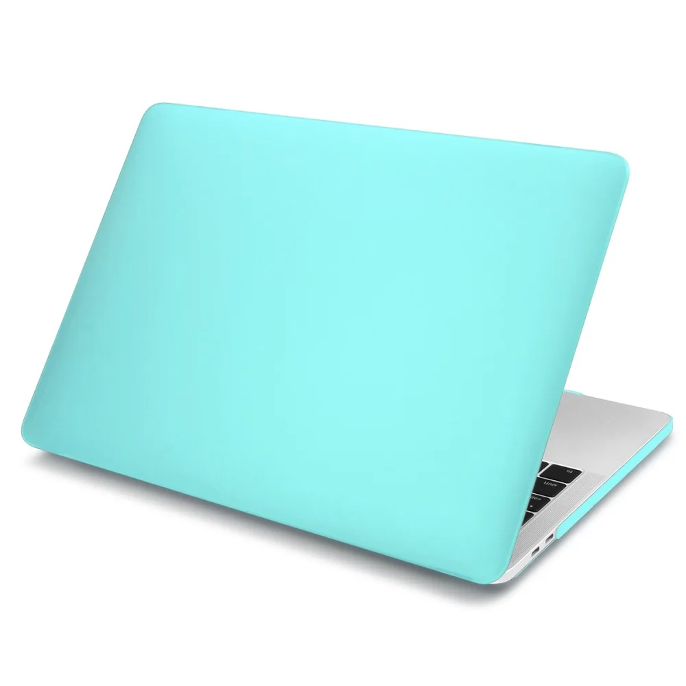mint green Для MacBook Pro 13 15 дюймов Чехол с/без сенсорной панели кристально матовые жесткие чехлы модели A1706 A1989 A1990 - Цвет: mint green