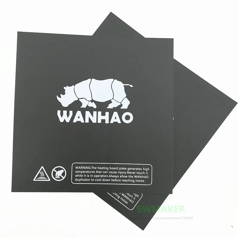 

2 шт. кровать с подогревом стикеры отпления пластинчатого лента 200x20 0 мм/214x21 4 мм/220x220 мм набор «сделай сам» для 3D wanhao i3 3D принтер