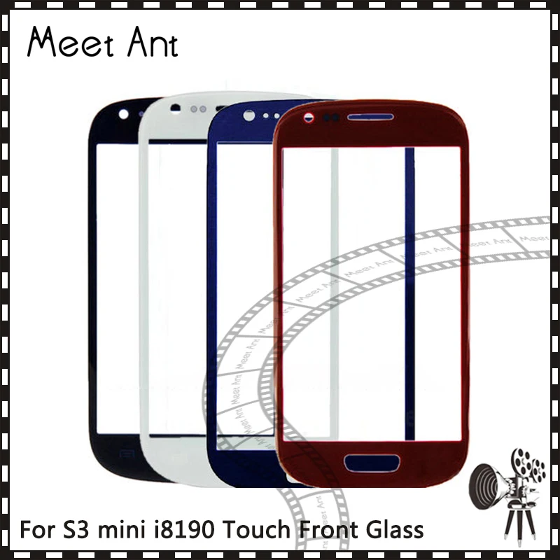 10 шт./лот для Samsung Galaxy S1 I9000 S2 I9100 I9105 S3 I9300 I9305 I747 Mini I8190 передняя внешняя стеклянная