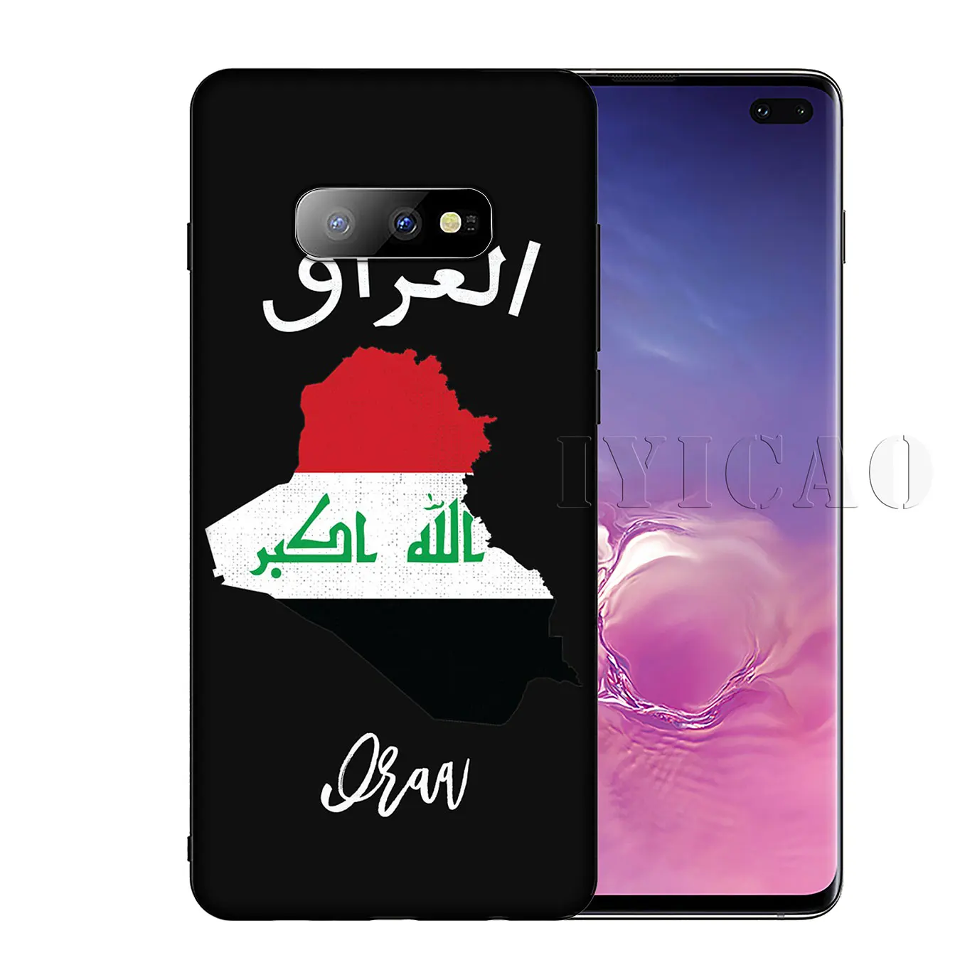 IYICAO Irish Flag art Soft Silicone Phone Case for Samsung Galaxy S20 Ultra S10 Lite S9 S8 Plus S6 S7 Edge S10e Cover |
