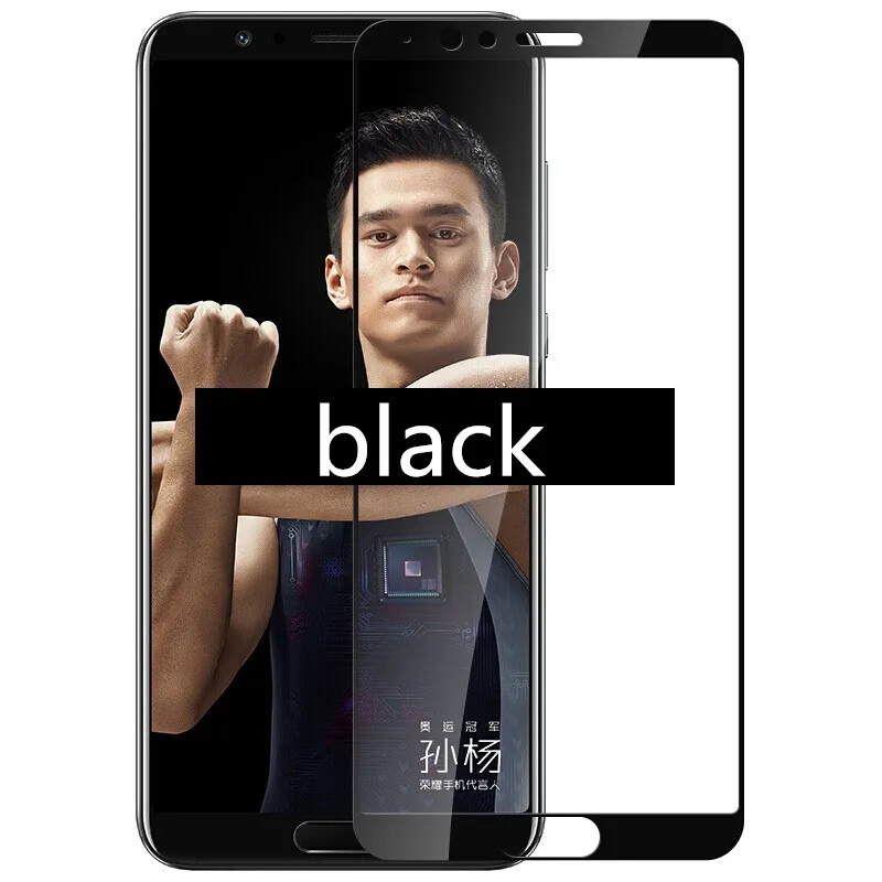 Полное покрытие закаленное стекло для Honor View 10 v10 экран защитный смартфон 9H на 5 99