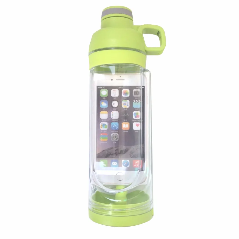 Iphone 6/6 s/7/7 s/6 Plus/7 Plus умная Спортивная бутылка для воды. 4L iBottle водонепроницаемый органайзер для хранения вызова музыки доступен для плавания йоги