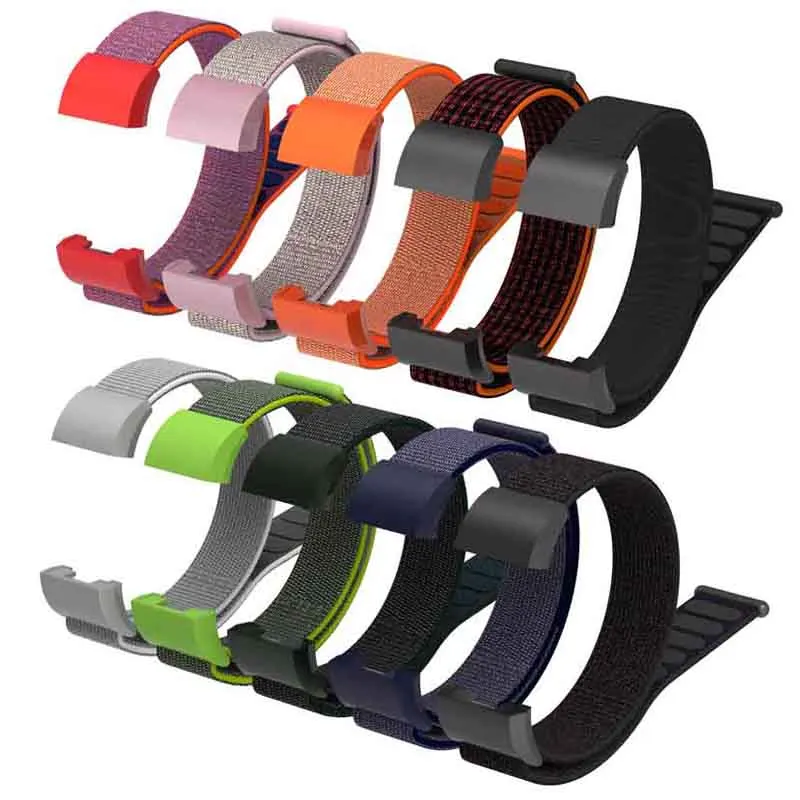 Нейлоновый ремешок Correa для браслета FitBit Charge 2 браслет Pulseiras спортивные часы