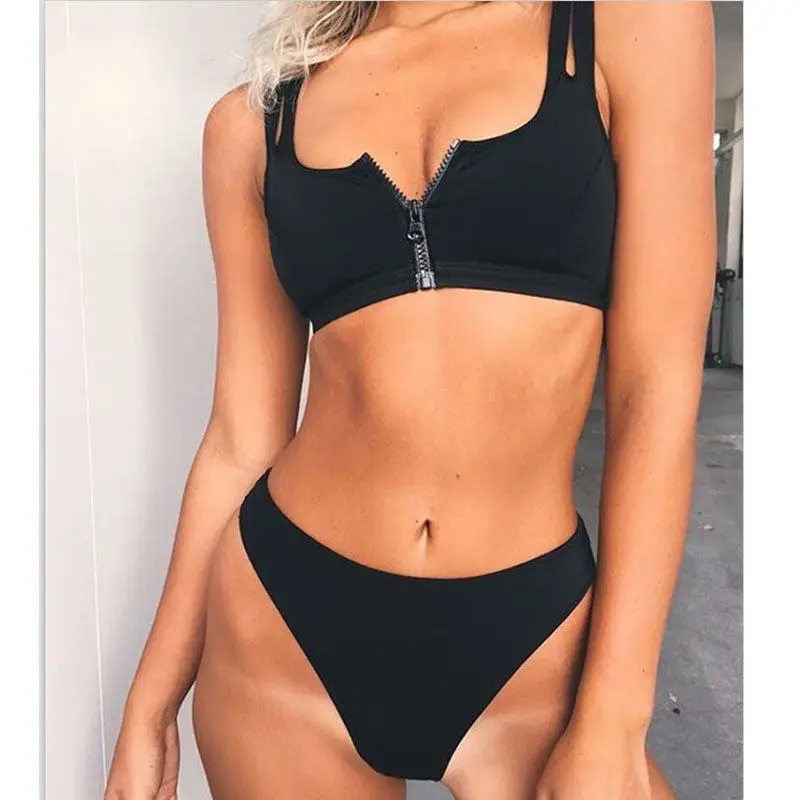 2017 Для женщин Чистый Бинт комплект бикини Новый стиль пуш-ап бюстгальтер