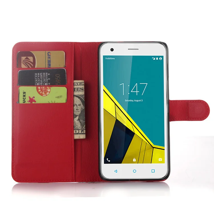 Чехол-книжка из искусственной кожи для Vodafone Smart ultra 6 | Мобильные телефоны и