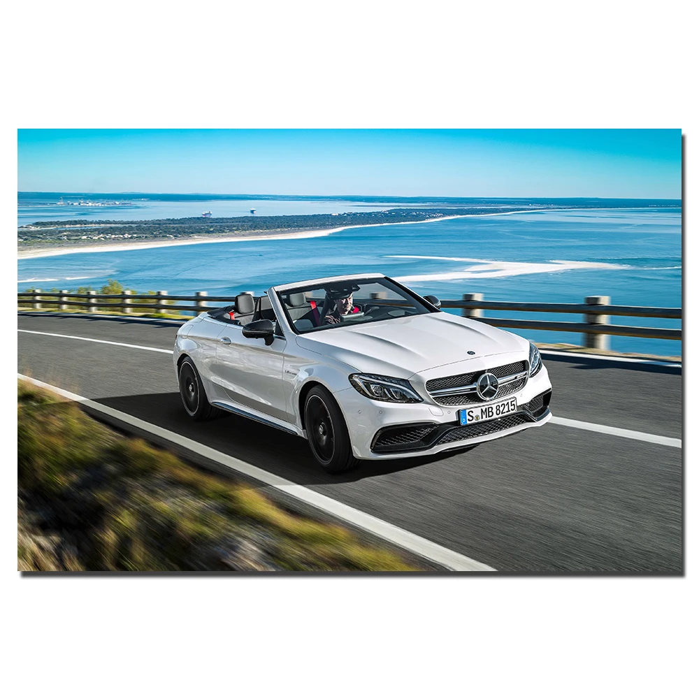 AMG супер автомобильный постер настенный художественный автомобиль картина холст