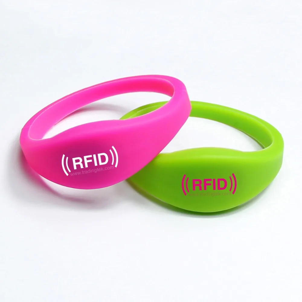 Wb03 rfid браслет силиконовый частота 125 кГц для Управление доступом 330 бит/R/W atmel ISO18000