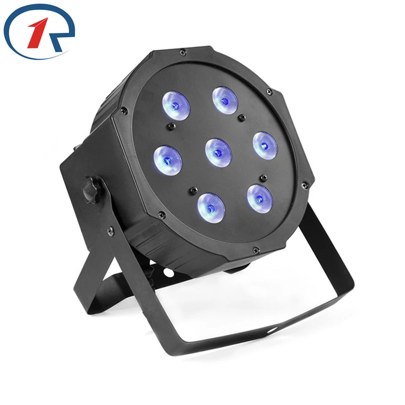 

ZjRight 7LED Stage Lights High Power 70W Par light dmx controller Outdoor concert wedding lighting ktv bar party dj disco lights