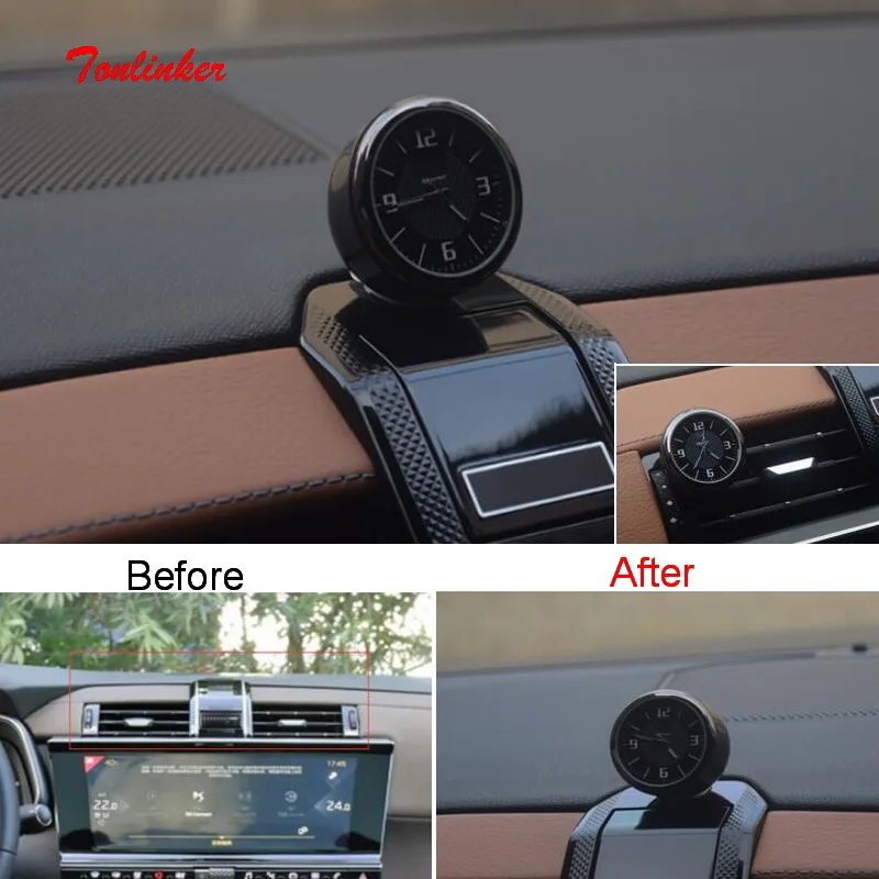 

Tonlinker интерьер автомобильный освежитель воздуха крышка наклейка для CITROEN DEESSE DS7 2018-19 автомобильный Стайлинг 1 шт. ABS крышка наклейка