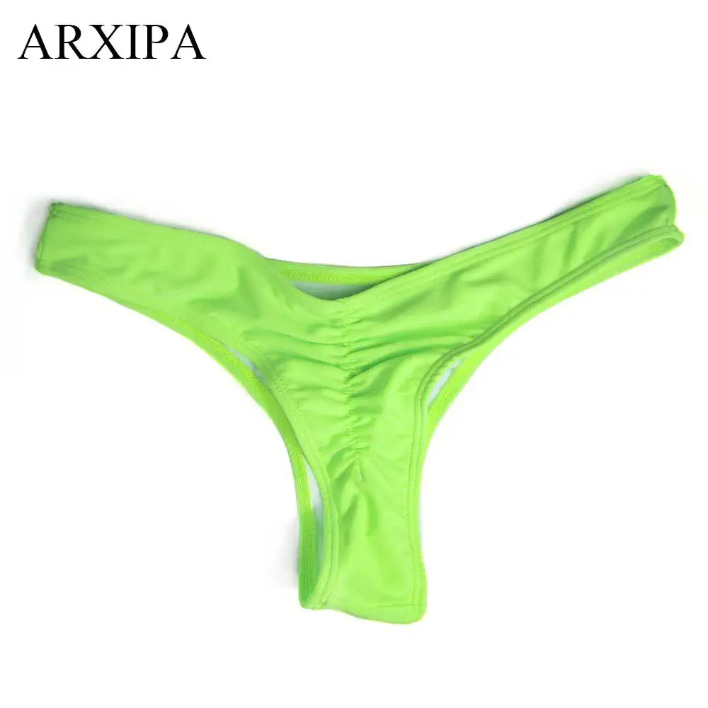 ARXIPA, женские плавки, Ruch, бикини, низ, стринги, купальник, трусики, сексуальные пляжные шорты размера плюс, бразильские, 3XL, 4XL, 5XL