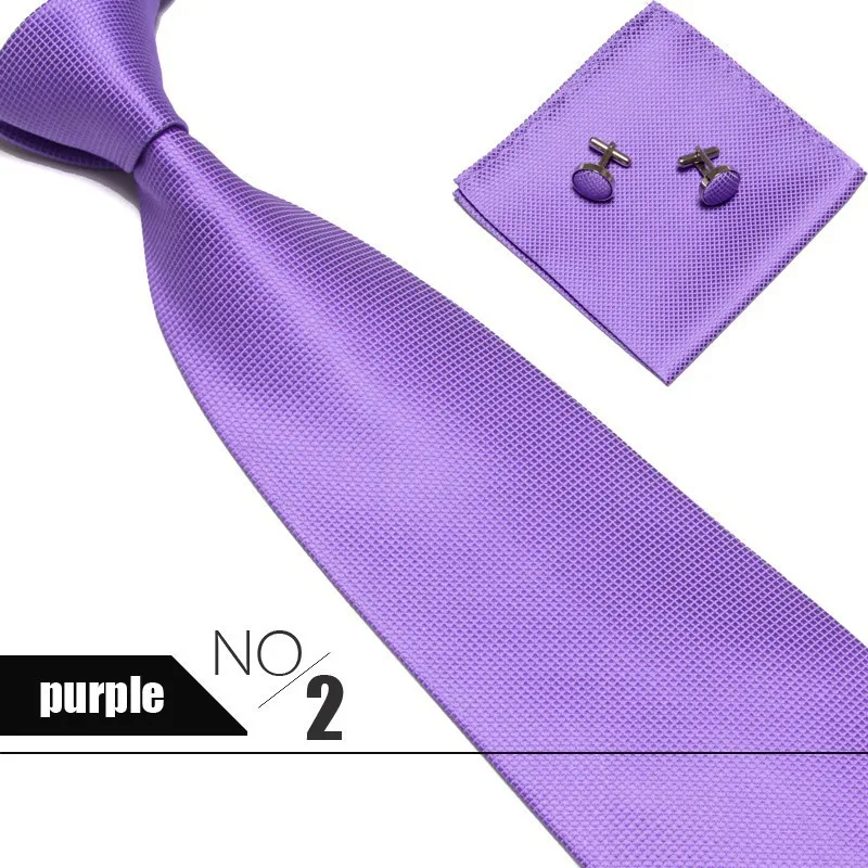 100% шелковый галстук набор для мужчин тканые клетчатые галстуки наборы синий