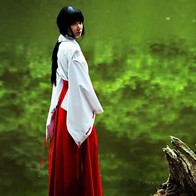 

Inuyasha Kikyo Cosplay Costume