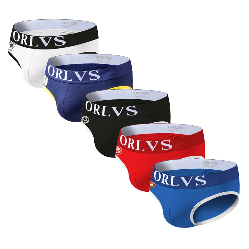 ORLVS 2019 мужские сексуальные трусы-брифы трусы из хлопка нижнее белье cueca OR72 |