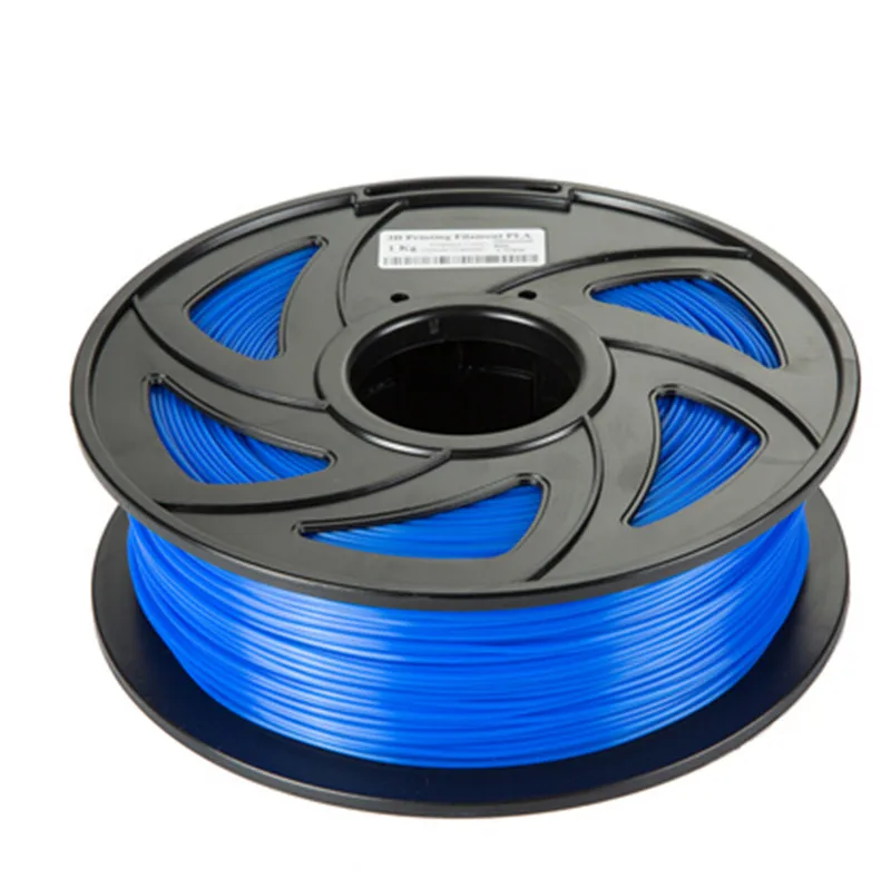 blue Pla нити 1,75 1 кг для 3D-принтеры материалы Пластик без блока мульти-Цвет Pla 1 кг-пластиковым наполнителем, поставщиков Pla-22 - Цвет: blue