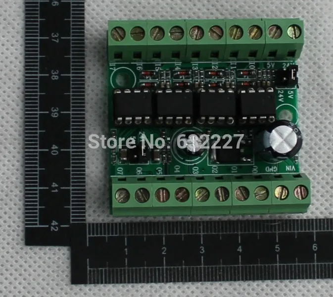 PLC модуль расширения ПЛК преобразования уровня 5 В до 24 повернуть уровень