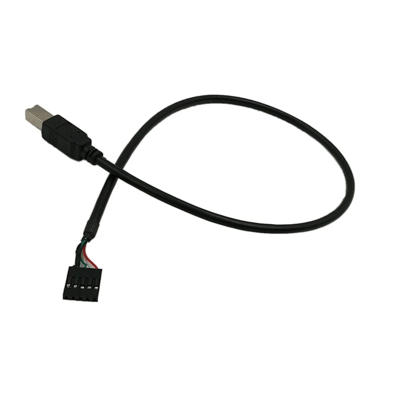 USB 2 0 Тип B штекер для Dupont 5 Pin клемма женского типа материнская плата кабель шнур (50