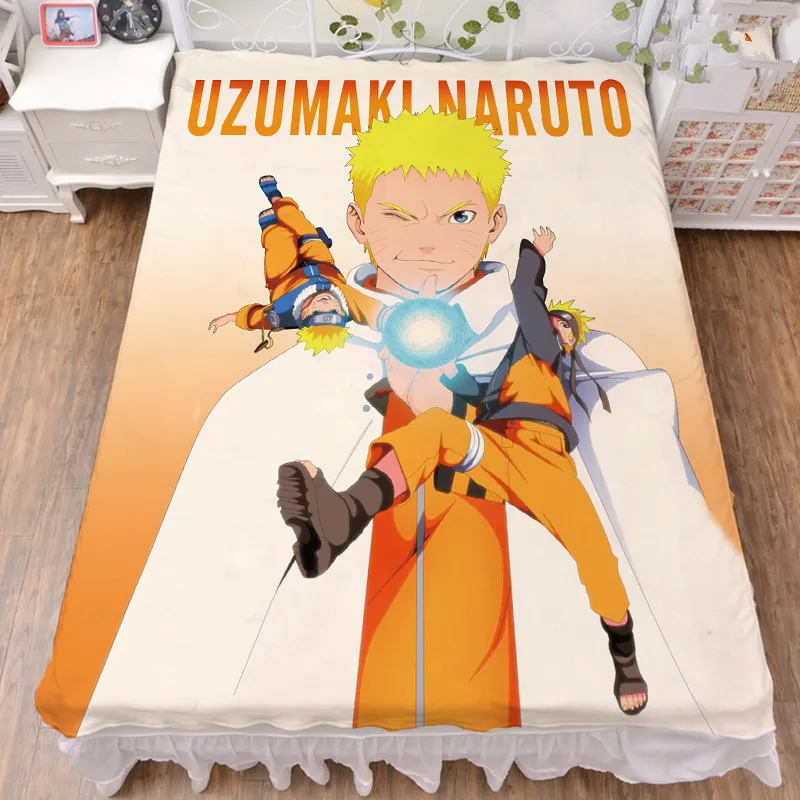 7 Обувь для косплея; аниме «Наруто» Учиха SASUKE uzumaki Наруто Харуно Сакура кровать из молочного шелка в листах/фланелевое одеяло летнее одеяло 150x200 см - Цвет: 7