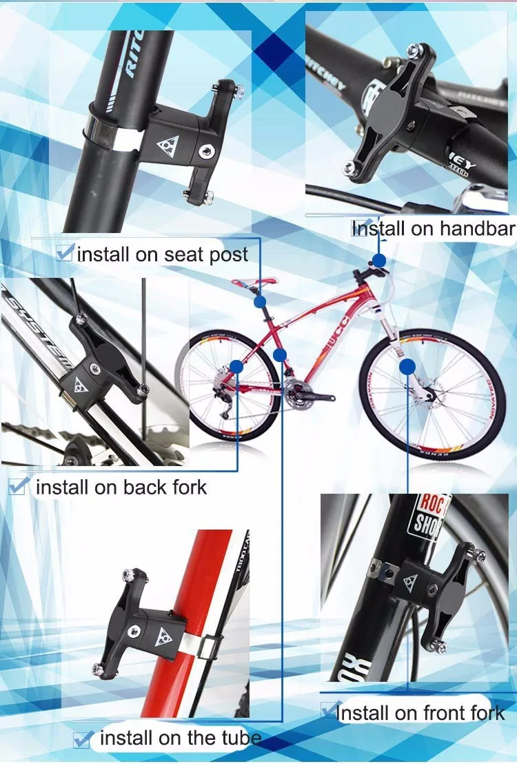 Topeak tcm01 cagemount для MTB велосипеда Руль управления для мотоциклов или Вилы подседельный Велосипедные бутылки Вешалка Адаптер дорожный велосипед Интимные аксессуары
