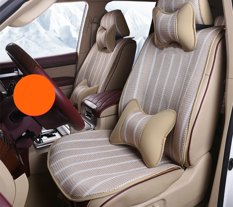 Полный набор шелковых подушек для льда четыре сезона летняя подушка сиденья