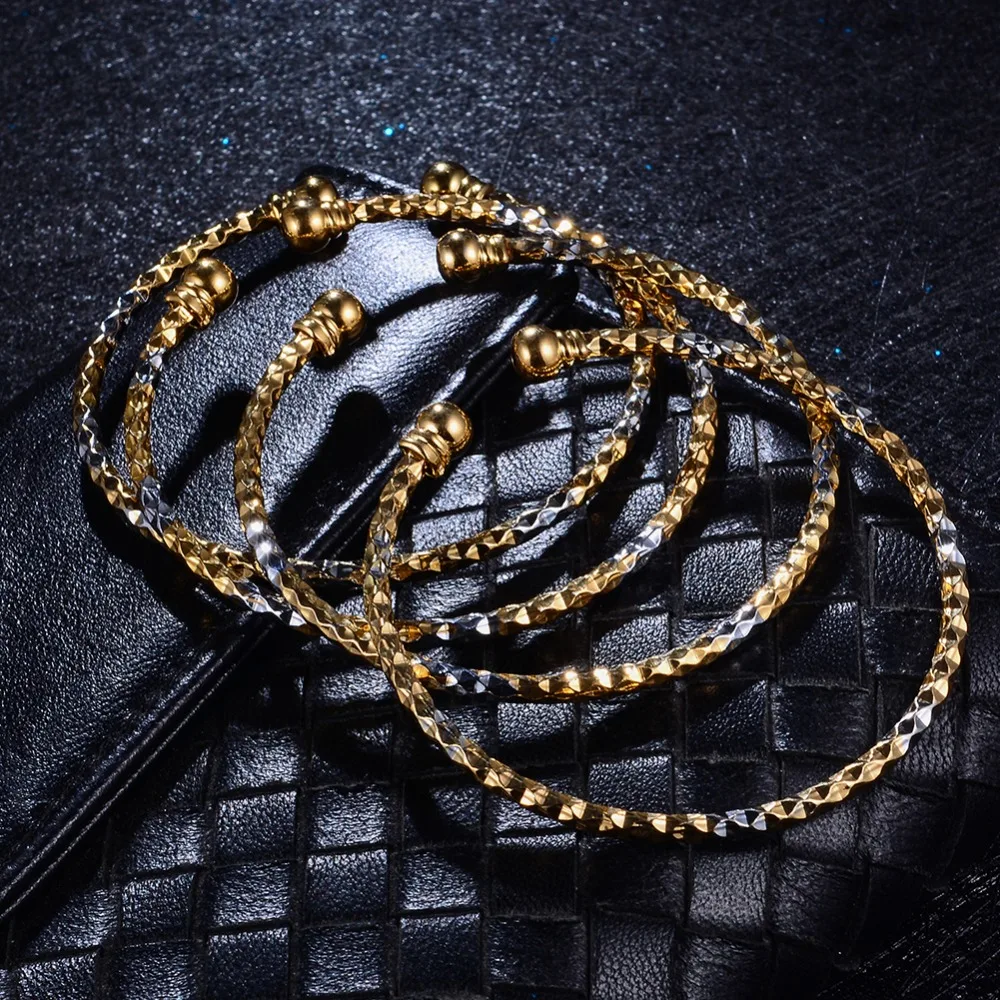 WANDO fashion 4 шт./лот Модный золотой браслет Африка/Франция/Эфиопия/ювелирные изделия