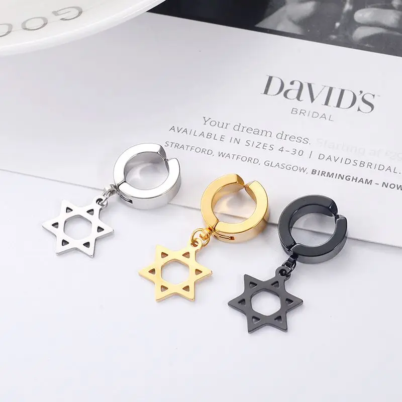 Женские серьги Клипсы из титана 1 пара|clip on earrings|ear cuff clipcuff clip earings |
