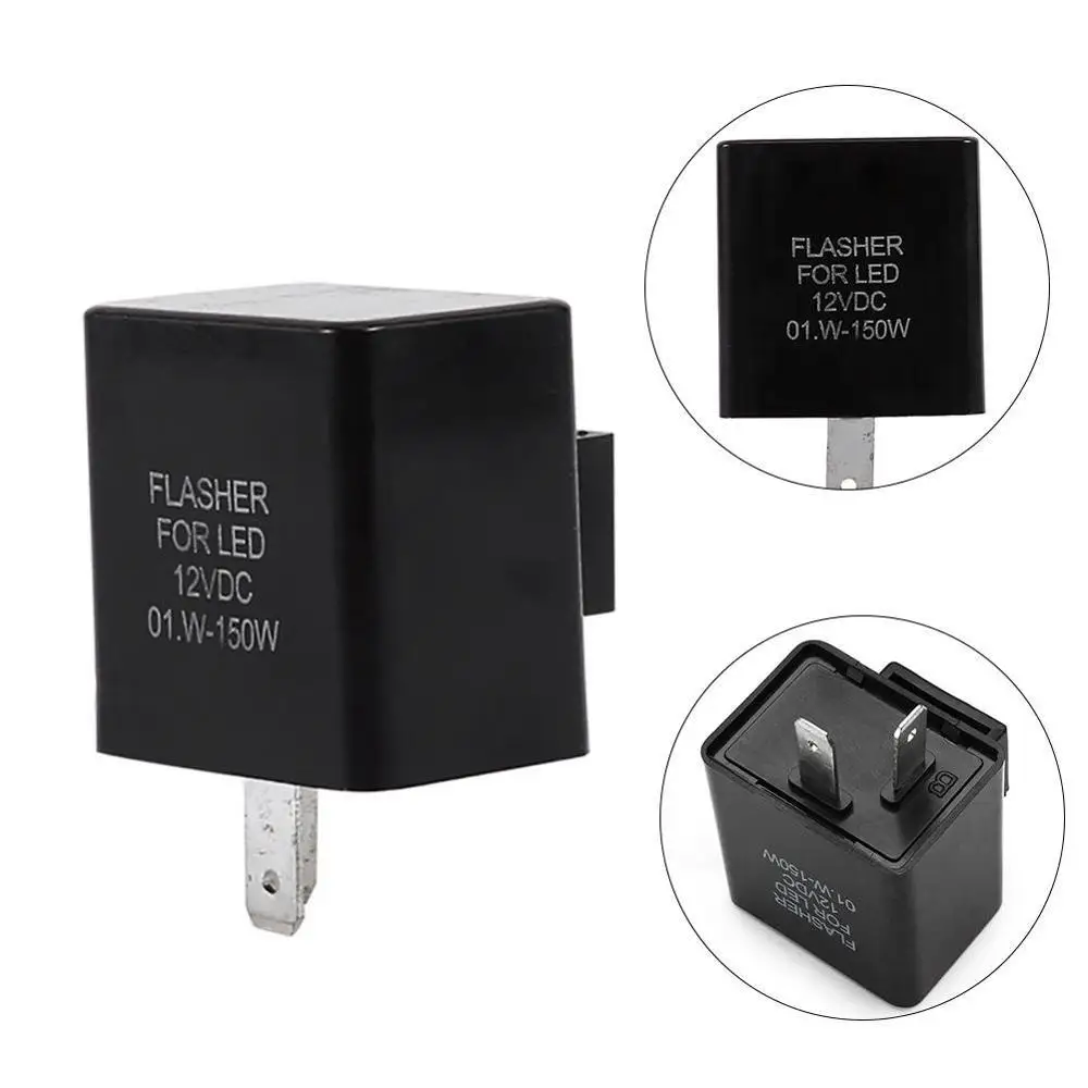 Универсальный 2 контактный электронный проблесковый маячок EP27 FL27 2019 12 В реле для