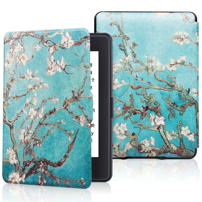 Умный чехол для Amazon Kindle Paperwhite 1 2 3 из искусственной кожи с откидной крышкой, подходит для всех Kindle Paperwhite поколения до