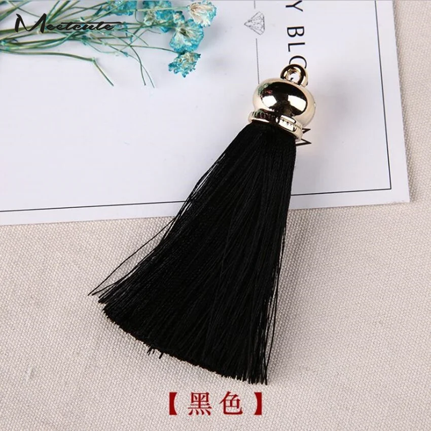 Meetcute оптовая продажа 5 металлических шапок из вискозы подвесных аксессуаров для