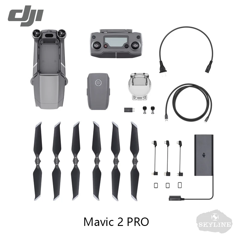 DJI Mavic 2 Pro/Mavic2 Zoom/DJI Smart control ler Hasselblad камера 4K HDR видео " CMOS 8 км пульт дистанционного управления 31 мин Время полета - Цвет: Mavic 2 Pro