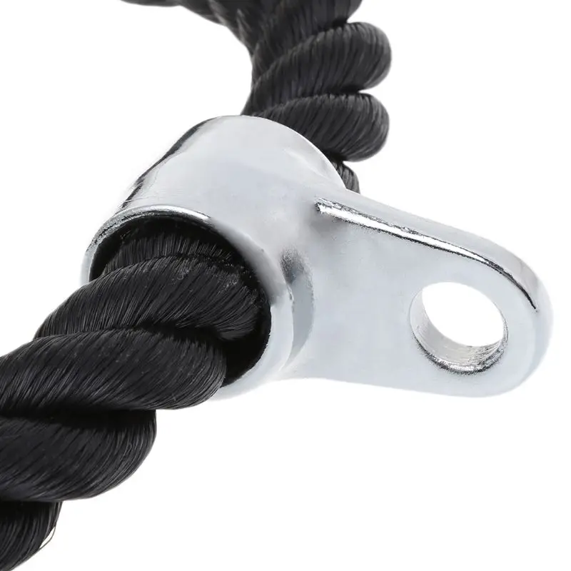 Оборудование для фитнеса в тренажерном зале трицепная веревка бицепс силовая