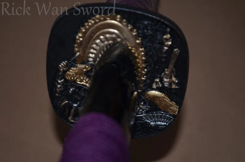 Японский самурайский меч T10 острый ручной работы кованый полностью обработанный