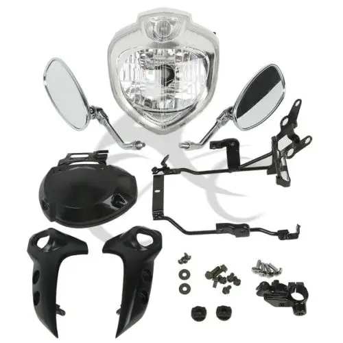 Комплект передних фар для мотоцикла фары в сборе yamaha FZ6 FZ6N 2004 2006 2005 2006| |
