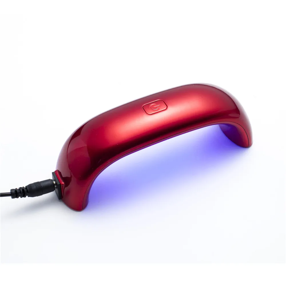 Новое поступление 9 Вт УФ лампа Сушилка для ногтей USB Светодиодная мини гель