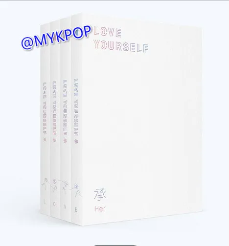 [MYKPOP]~ 100% Официальный Оригинальный ~ популярный альбом KPOP: LOVE YOURSELF / HER CD + Буклет