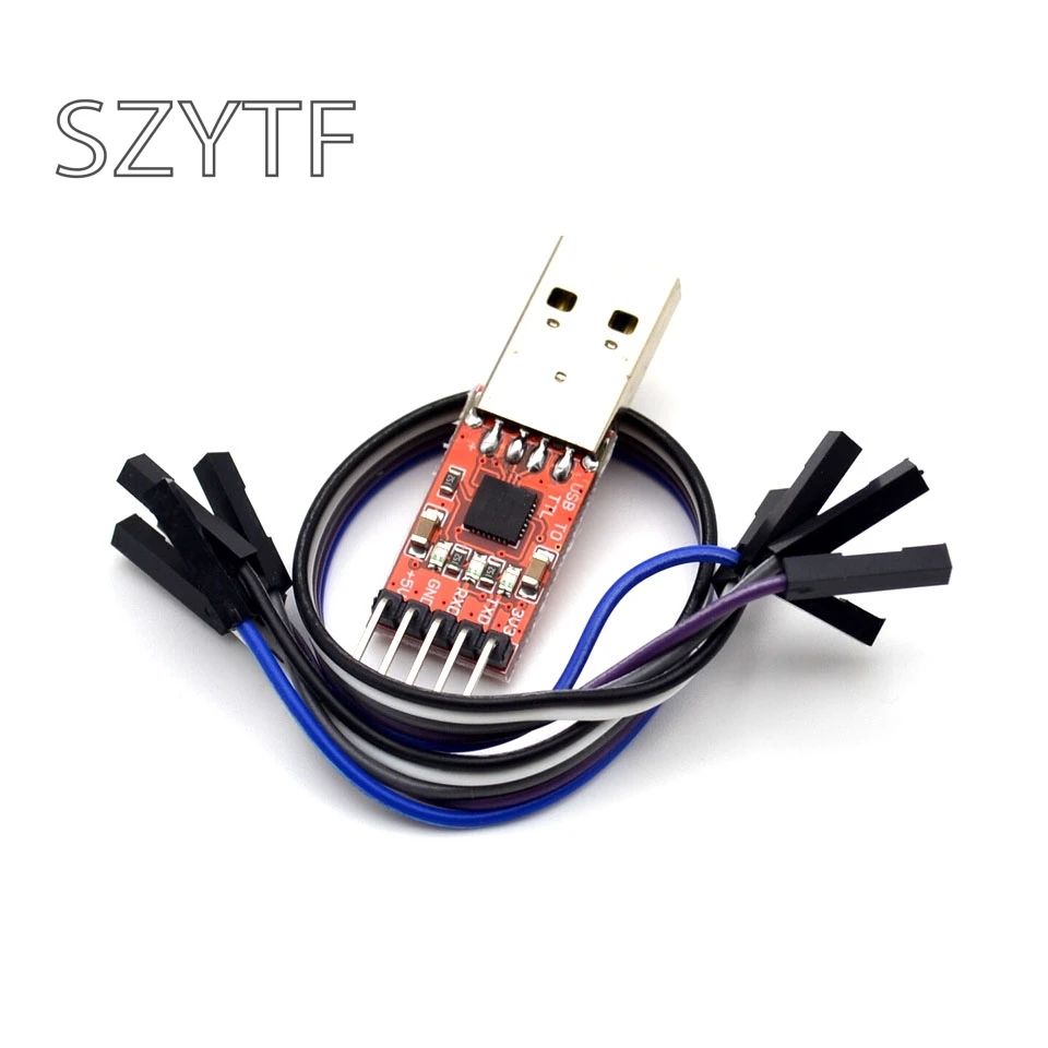 CP2102 USB 2 0 UART ttl 5PIN Соединительный модуль последовательный преобразователь с Dupont