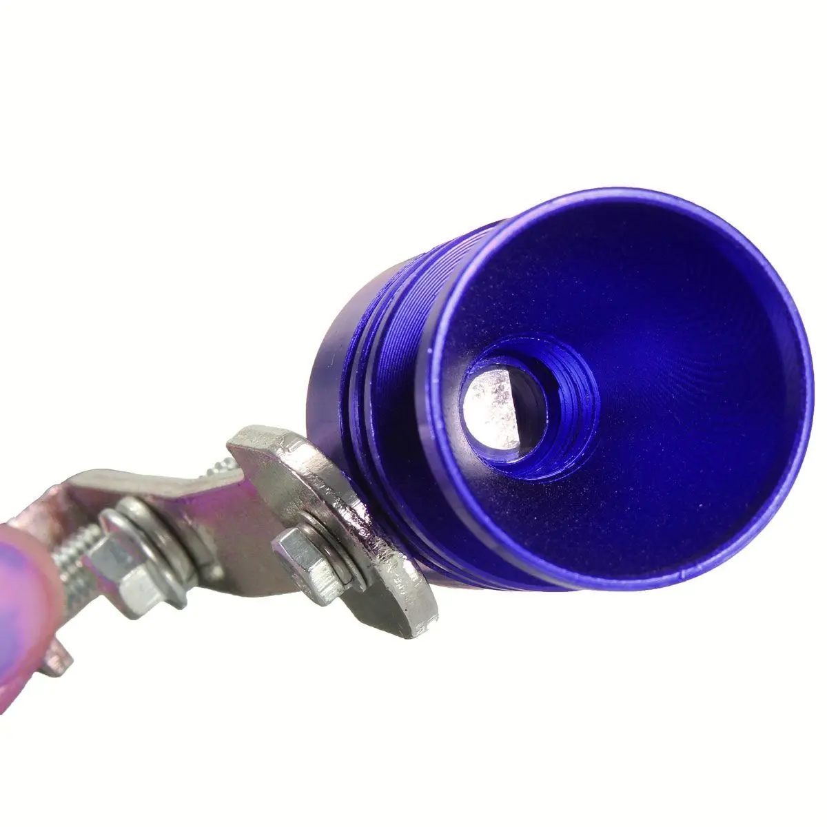 Car Vehicle Motorbike Aluminum Exhaust Fake Turbo Whistle Pipe Sound Muffler Blow Off Valve S/M/L/XL Universal