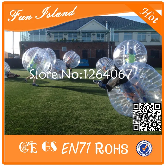 Бесплатная доставка надувной шар для бампера диаметром 1 метр/шар зорбинга