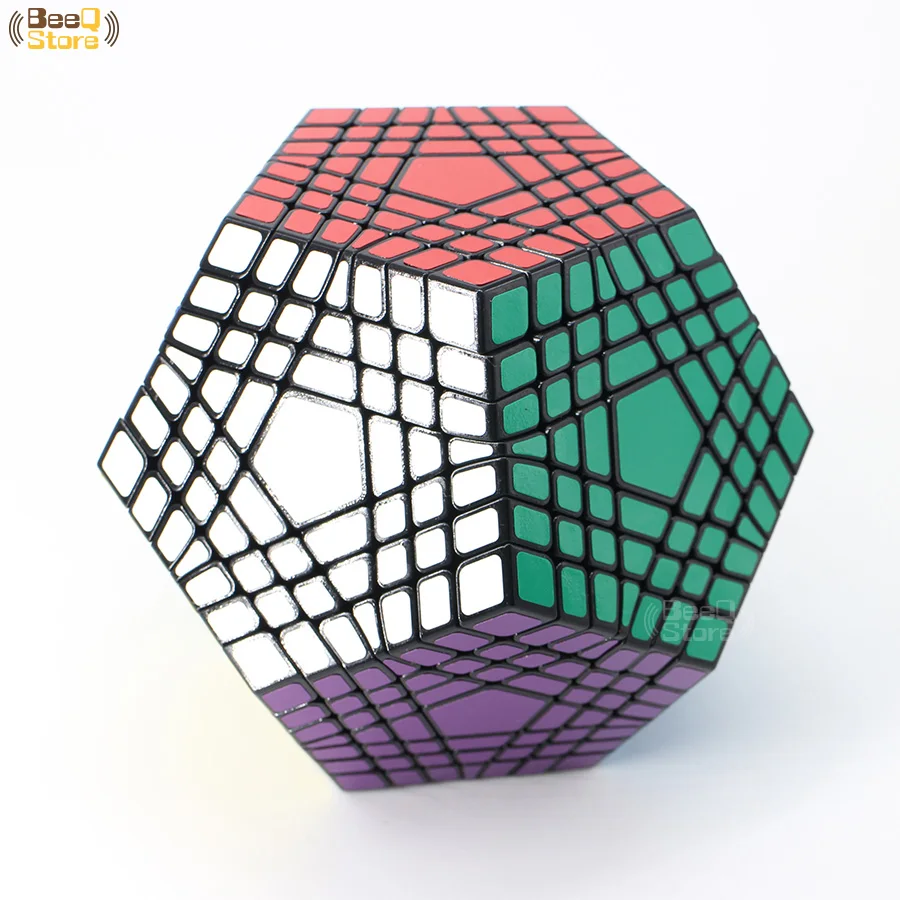 Shengshou Wumofang 7x7x7 волшебный куб Teraminx 7x7 профессиональный куб додекаэдра Твист Головоломка Развивающие игрушки