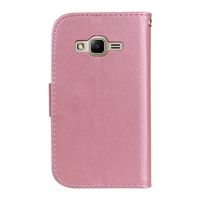 J1 Mini Prime Чехол-портмоне из кожи с откидной Чехол для samsung galaxy j1 mini prime чехол Чехол-портмоне для карточек для samsung J1 Mini Prime
