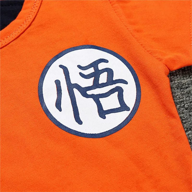 Dragon Ball Baby Rompers Newborn Boys Clothes 2017 SON GOKU Roupa Bebe Halloween Boy Clothing Kids Jumpsuit | Детская одежда и