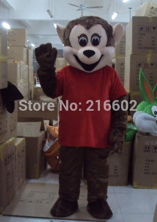 

2019 High Quality big fat Monkey Mascot Costume Christmas Party Fancy Dress for birthday Halloween parties Outfit Suit
