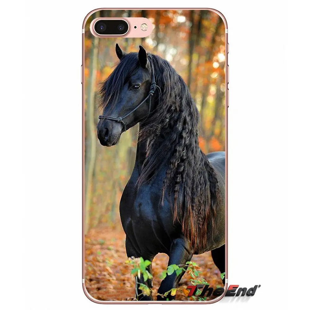 Мягкий чехол для iPhone X 4 4S 5 5S 5C SE 6 6S 7 8 Plus Samsung Galaxy J1 J3 J5 J7 A3 A5 2016 2017 Frederik The Great beauty horse|case