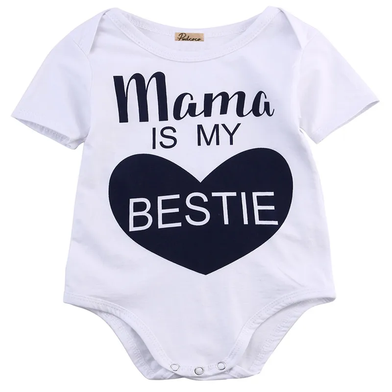 Хит лета 2019 милые топы для новорожденных мальчиков и девочек комбинезон + длинные