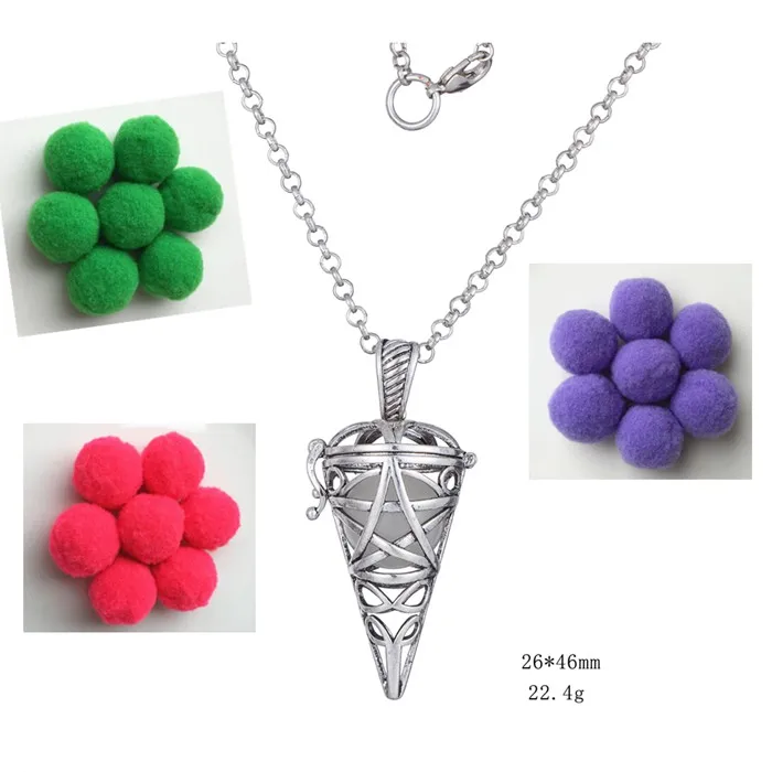 Skyrim полый звезда в форме конуса Подвеска для ароматерапии медальон эфирное масло