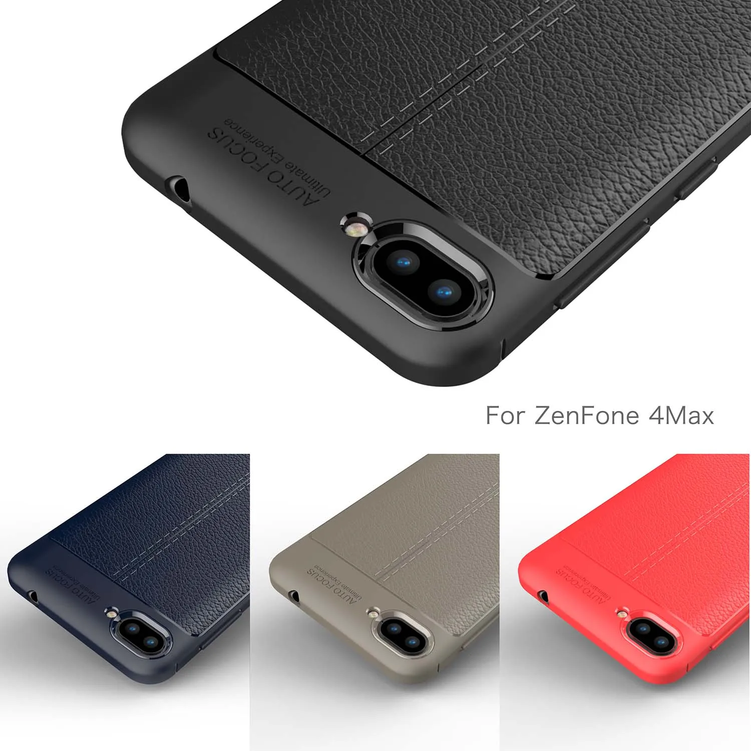 Чехол Wolfsay для Asus Zenfone 4 Max ZC554KL мягкий чехол из кожи и ТПУ | Мобильные телефоны