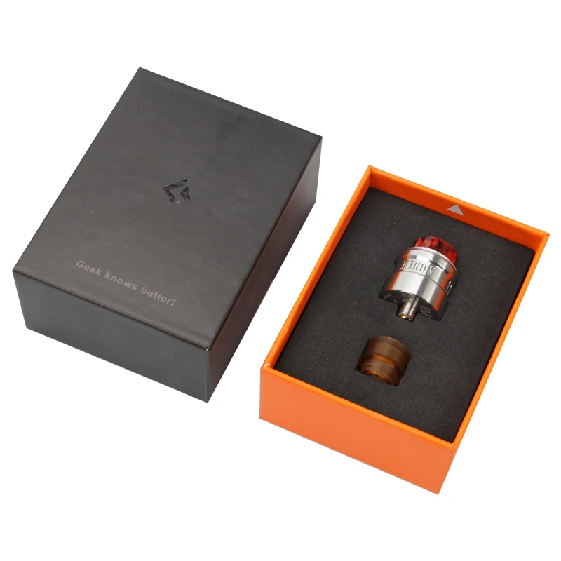 Оригинальный Geekvape барон RDA танк 24 мм ввиду капает Squonk атомайзер двойной катушки