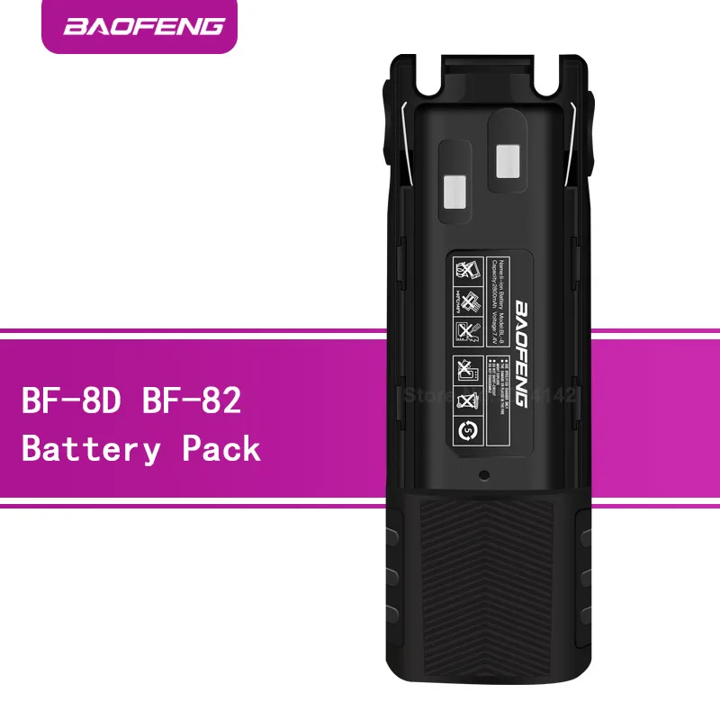 Оригинальный baofeng UV 82 аккумулятор для портативного радио Baofeng 8D 89 82HP 82HX 3800 mAh