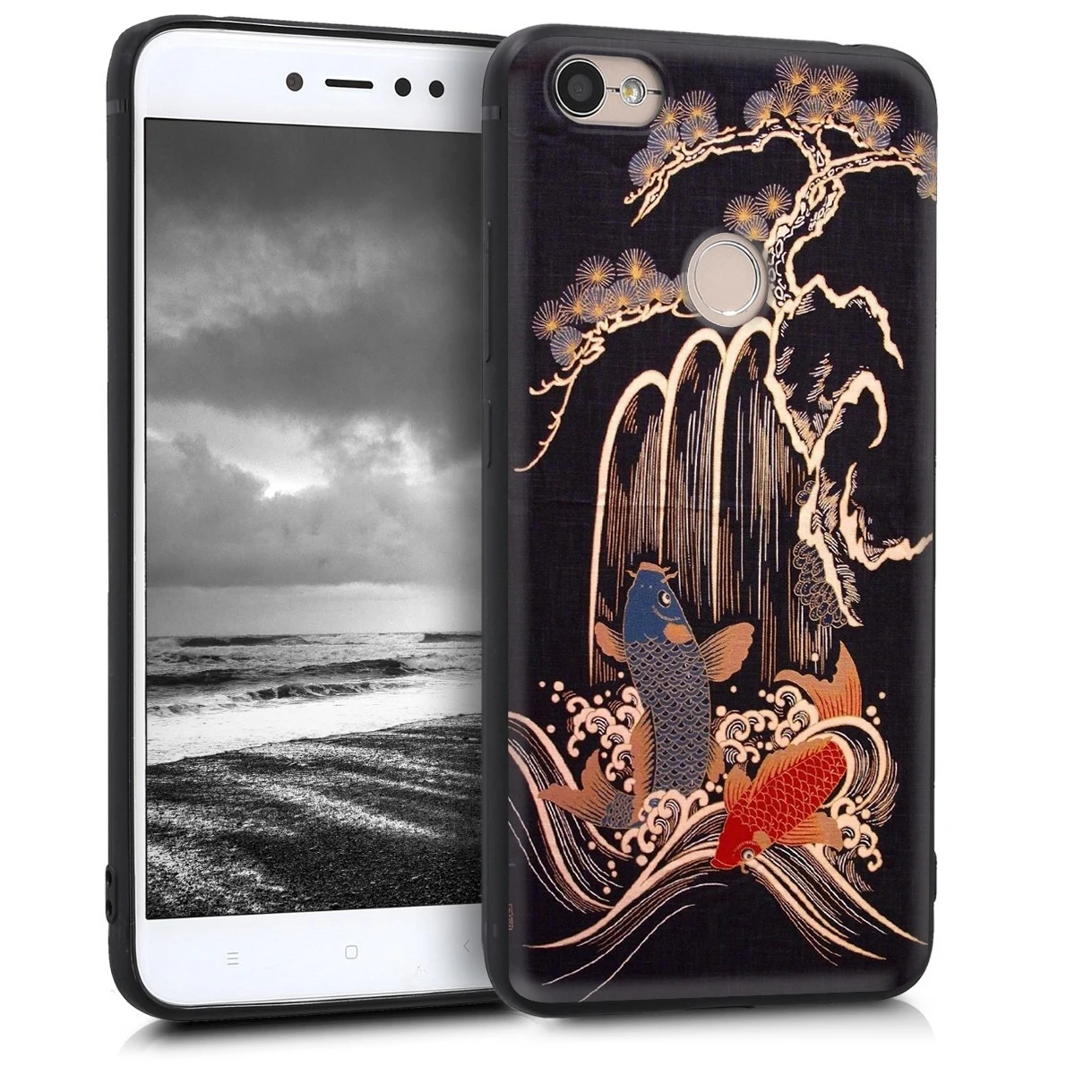 Lavaza Japanese Lucky Fish TPU Case for Xiaomi MI Redmi Poco X2 K30 Note 8T 10 6 8 9 9se A1 A2 A3 MAX 3 Lite Pro Plus f1 | Мобильные