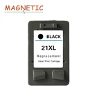 Магнитный совместимый картридж с черными чернилами для HP 21, для HP Deskjet F2180 F2280 F4180 4100 F2100 2200 300 380 D1500 f2100